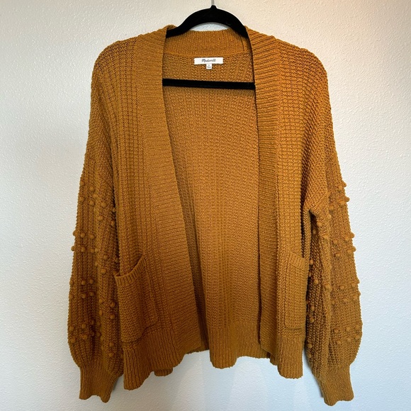 Madewell bobble sleeve cardigan - Picture 1 of 1